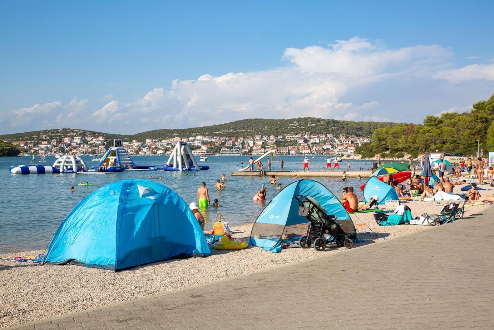 Mobilheim Andrea Wunderschoene Ferienwohnung Direkt Am Meer イェゼラ エクステリア 写真