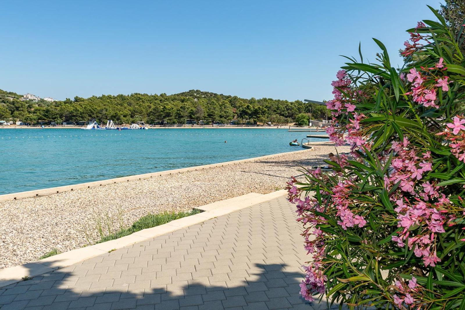 Mobilheim Andrea Wunderschoene Ferienwohnung Direkt Am Meer イェゼラ エクステリア 写真